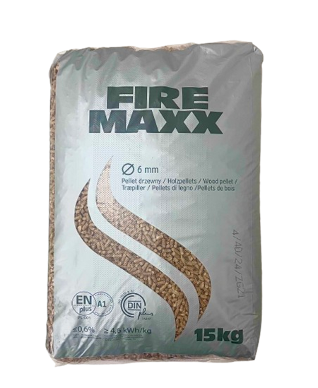 FireMaxx 6mm ENplus A1/DINplus 15 kg 975kg 