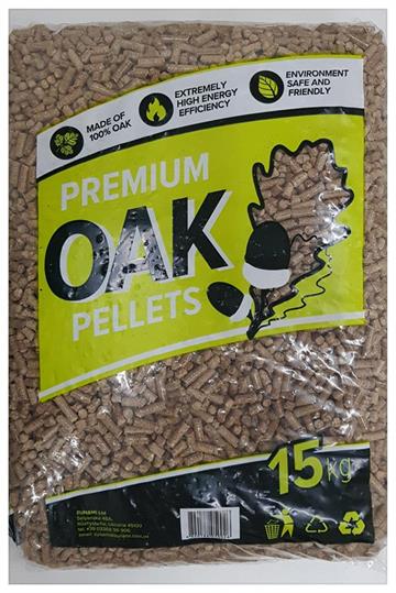 Eichenholzpellets 6 mm 15/990 kg Angebotspreis